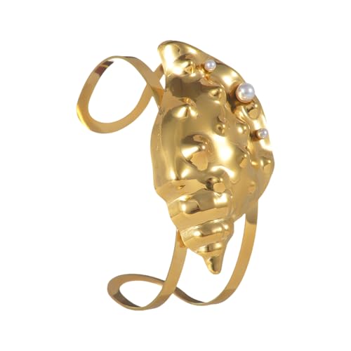 JUYAXIN Küsteninspirierter Strandstil, verstellbare Seesternmuschel, Edelstahl, Schmuck, Handgelenk-Accessoire, modernes Edelstahlgehäuse, Einheitsgröße, Wie beschrieben JUYAXIN Küsteninspirierter Strandstil, verstellbare Seesternmuschel, Edelstahl, Schmuck, Handgelenk-Accessoire, modernes Edelstahlgehäuse, Einheitsgröße, Wie beschrieben von JUYAXIN