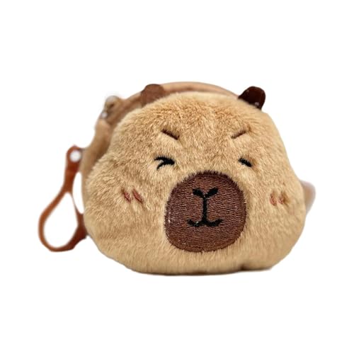 Zarte Capybara Plüsch-Münzgeldbörse, modische und Cartoon-Geldbörse und Kartenaufbewahrungstasche für und Zubehör, Capybara-Geldbörse, C, Mass Beauty Zarte Capybara Plüsch-Münzgeldbörse, modische und Cartoon-Geldbörse und Kartenaufbewahrungstasche für und Zubehör, Capybara-Geldbörse, C, Mass Beauty von JUYAXIN
