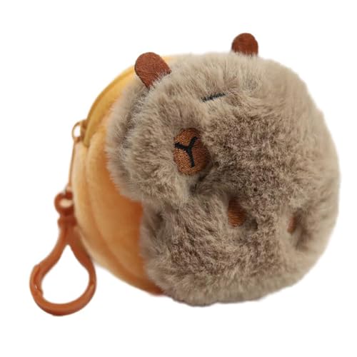 Zarte Capybara Plüsch-Münzgeldbörse, modische und Cartoon-Geldbörse und Kartenaufbewahrungstasche für und Zubehör, Capybara-Geldbörse, g, Mass Beauty Zarte Capybara Plüsch-Münzgeldbörse, modische und Cartoon-Geldbörse und Kartenaufbewahrungstasche für und Zubehör, Capybara-Geldbörse, g, Mass Beauty von JUYAXIN