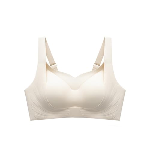Activewear FüR Damen Bh Hemdchen Ohne BüGel UnterwäSche Frauen Set Bh Und Slip Damen Sport Bh Bh Ohne BüGel Gepolstert BH Damen Große Größen Seamless Super-Sammel-BH Bügelloser Schlaf Unterstützung von JUZILO