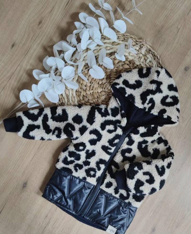 Teddyjacke Kinder Gefüttert Mit Musselin | Übergangsjacke Teddy Leo Stepp von JUandMEDesign