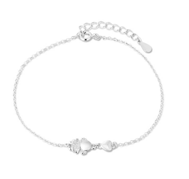 JVD Armband Zartes Silberarmband mit Zirkonen SVLB0370SH2BI16 von JVD