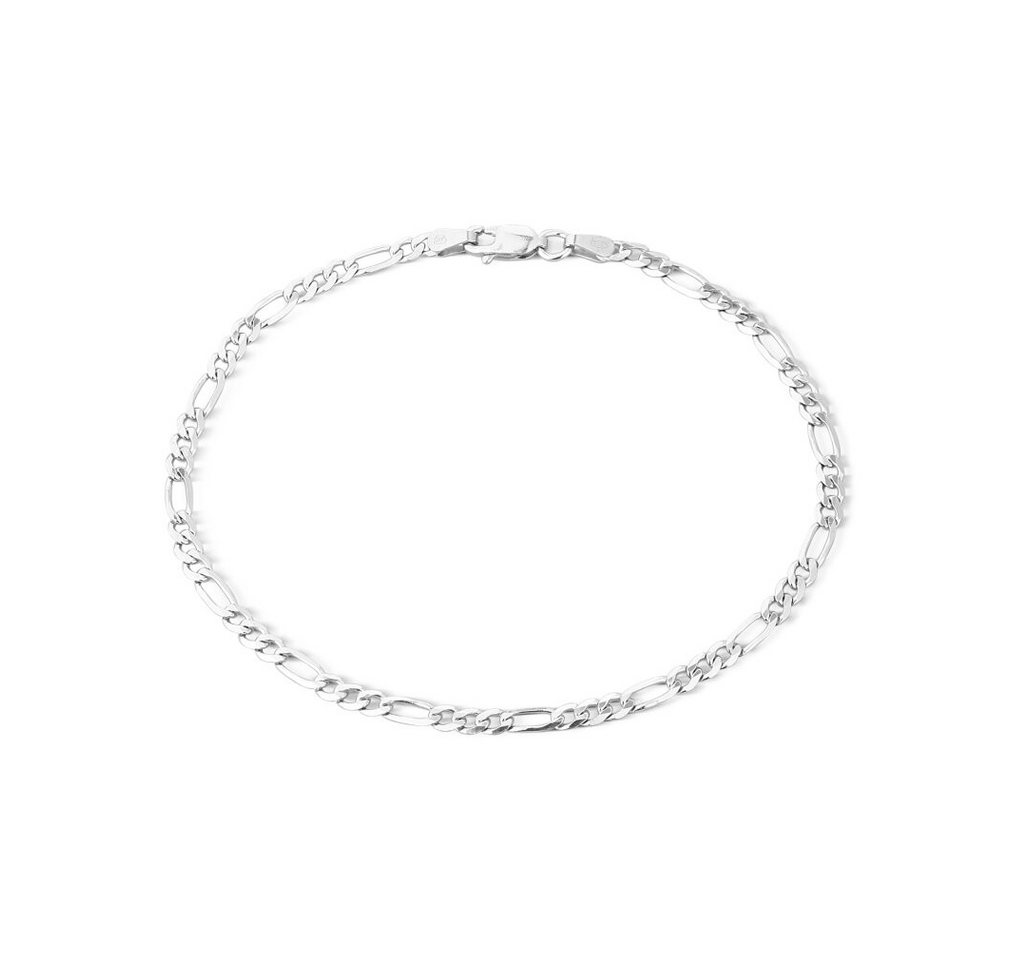 JVD Armband Zeitloses Silber Figaro Kettenarmband SVLCGADBSJ18022 von JVD