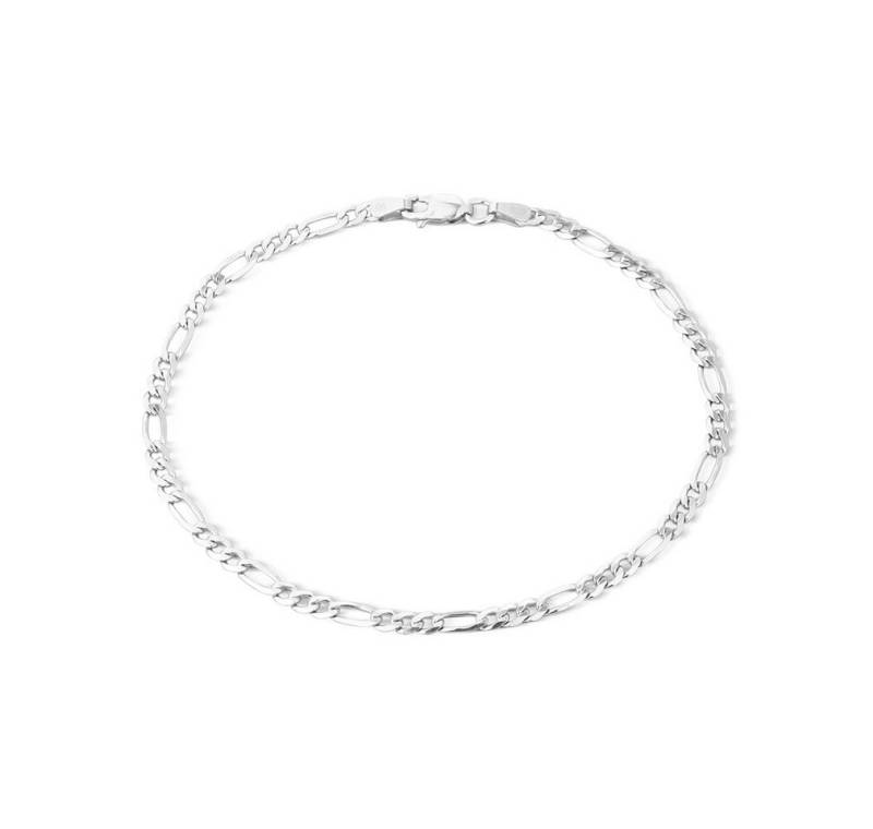 JVD Armband Zeitloses Silber Figaro Kettenarmband SVLCGADBSJ18022 von JVD