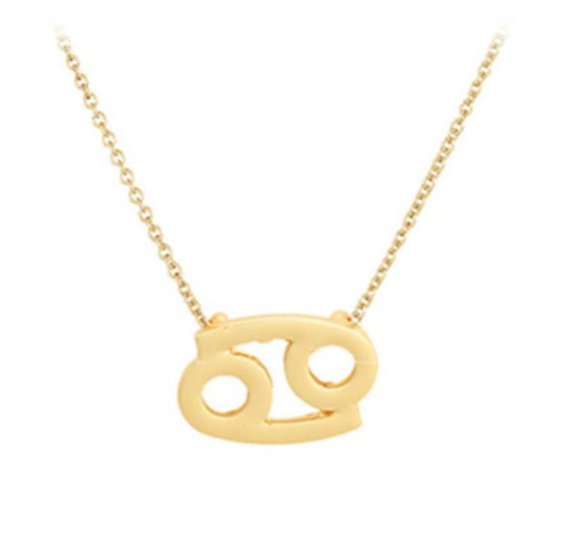 JVD Kette mit Einhänger Gold plated necklace with Cancer pendant SVLN0195XH2GORA von JVD