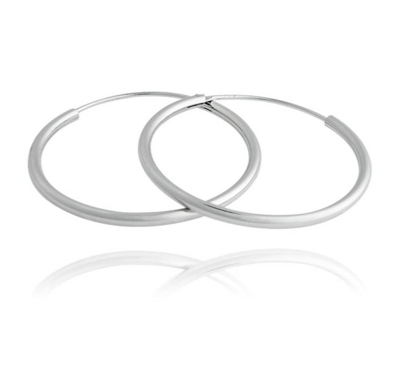 JVD Ohrring-Set Ageless silver round earrings SVLE0208XD500 - Diameter: 5 cm von JVD