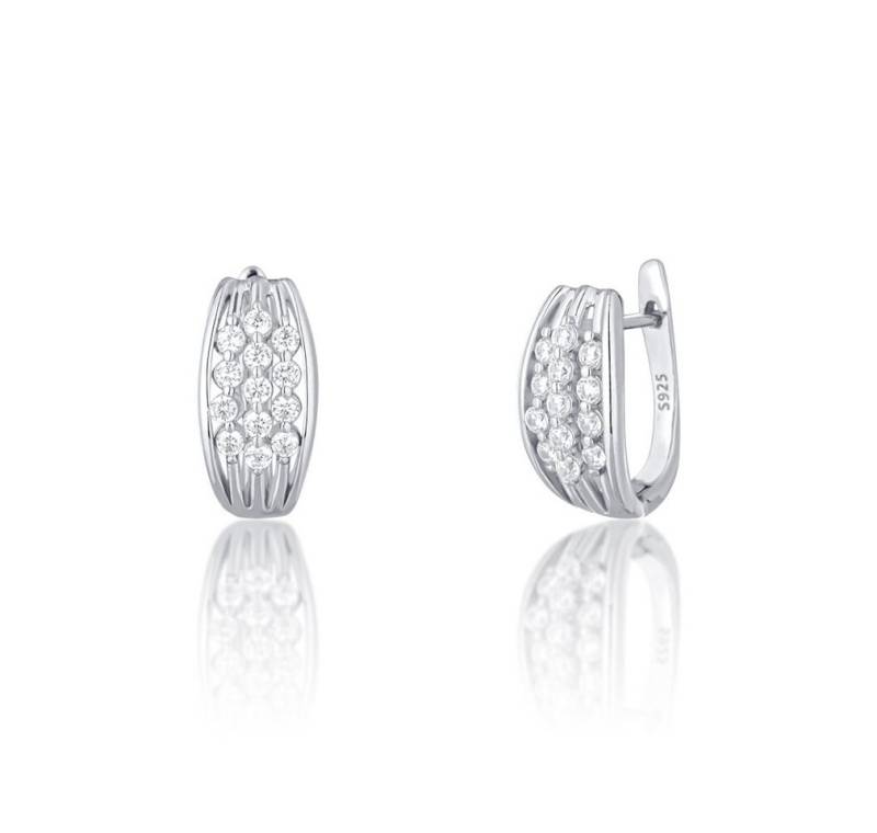 JVD Ohrring-Set Charming silver earrings with zircons SVLE1046XH2BI00 von JVD