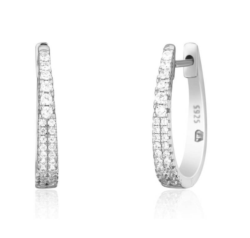 JVD Ohrring-Set Glänzende Silberohrringe mit Zirkonen SVLE1833XH2BI00 von JVD