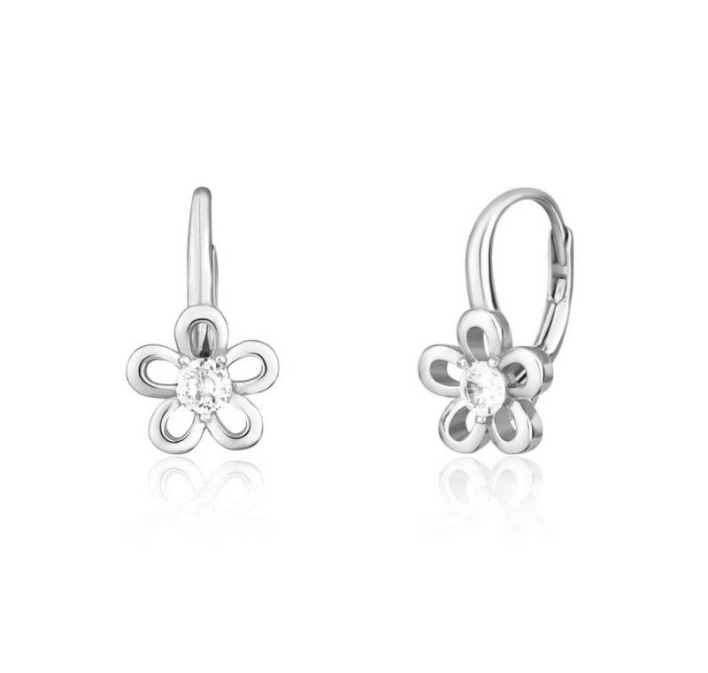 JVD Ohrring-Set Passende Silberohrringe für Mädchen Blumen SVLE0554SH2BI00 von JVD