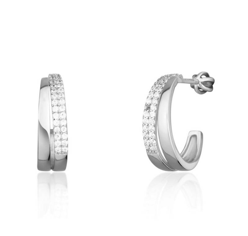 JVD Ohrring-Set Silberne Ohrringe mit Zirkonen SVLE1788XH2BI00 von JVD