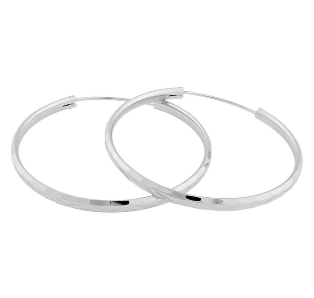 JVD Ohrring-Set Silver earrings rings SVLE0209XD500 - Diameter: 4 cm von JVD