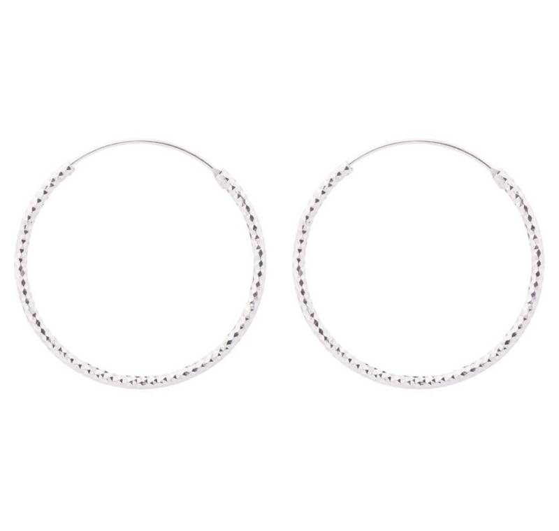 JVD Ohrring-Set Silver earrings rings SVLE0216XD500 - Diameter: 2 cm von JVD
