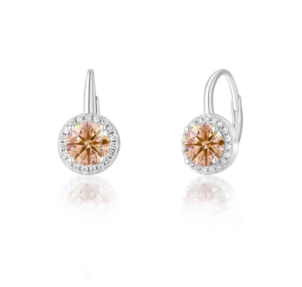 JVD Ohrring-Set Silver earrings with zircons SVLE0986XH2CH00 von JVD