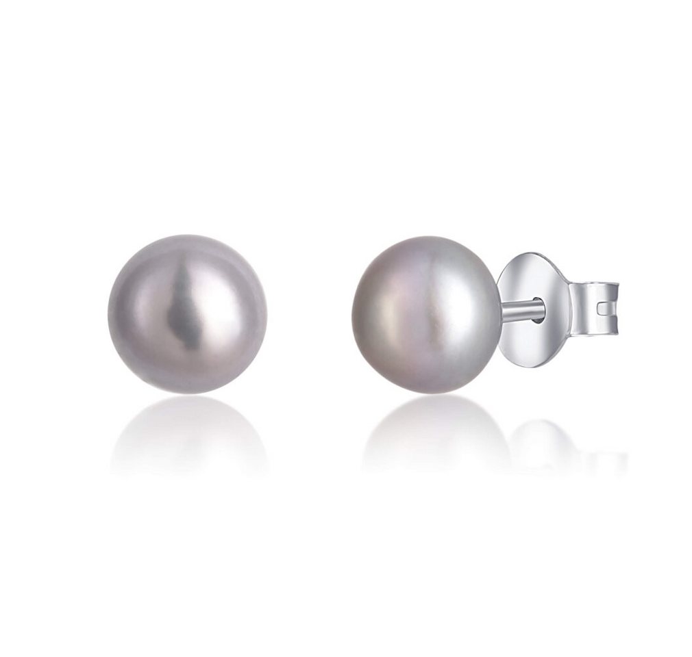 JVD Ohrring-Set Silver pearl earrings SVLE0545XD2P60 - Diameter: 0.9 cm von JVD