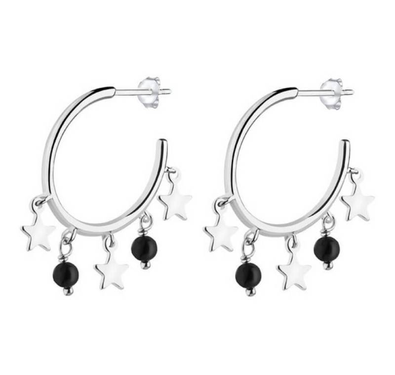 JVD Ohrring-Set Silver round earrings with pendants SVLE0896XH2ON00 von JVD