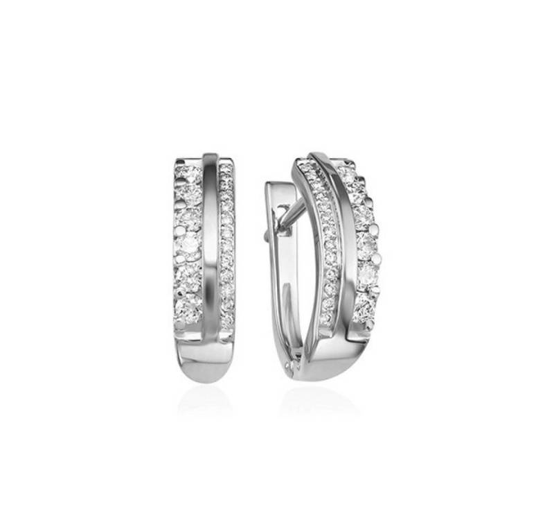 JVD Ohrring-Set Stylish silver earrings with zircons SVLE1050XH2BI00 von JVD