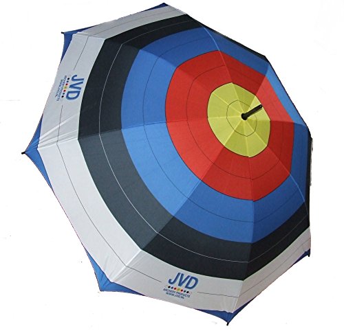 JVD - Regenschirm Bogenschießen Zielscheibe Design 110cm Golf Schirm Größe von JVD