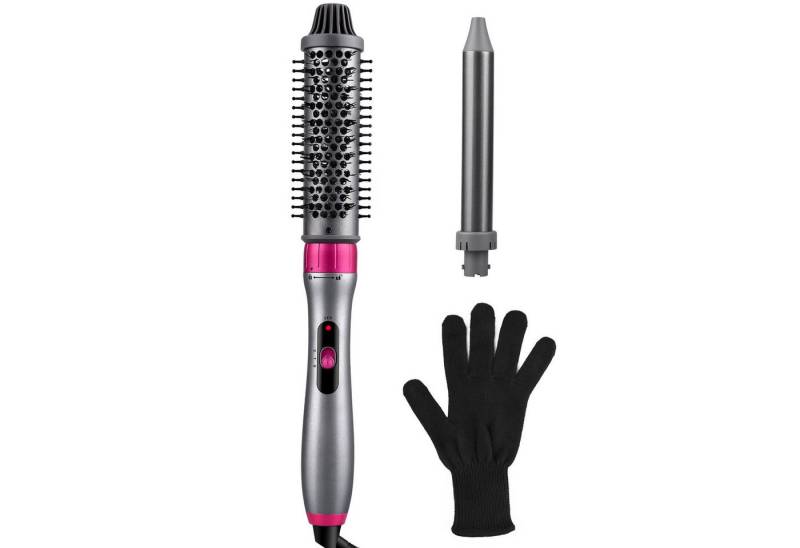 JVJH Lockenstab 2 in 1 Lockenstab Set mit 25mm Lockenstab/32mm Lockenbürste für Locken, Keramikbeschichtung, Kostenlose Handschuhe,Für alle Haartypen geeignet JVJH Lockenstab 2 in 1 Lockenstab Set mit 25mm Lockenstab/32mm Lockenbürste für Locken, Keramikbeschichtung, Kostenlose Handschuhe,Für alle Haartypen geeignet von JVJH