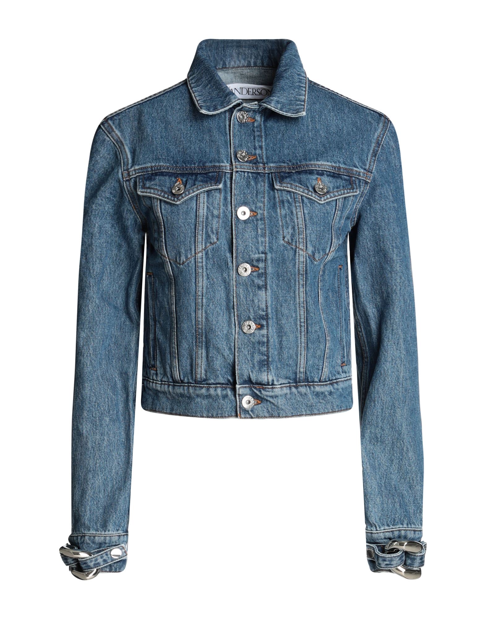 JW ANDERSON Jeansjacke/-mantel Damen Blau von JW ANDERSON