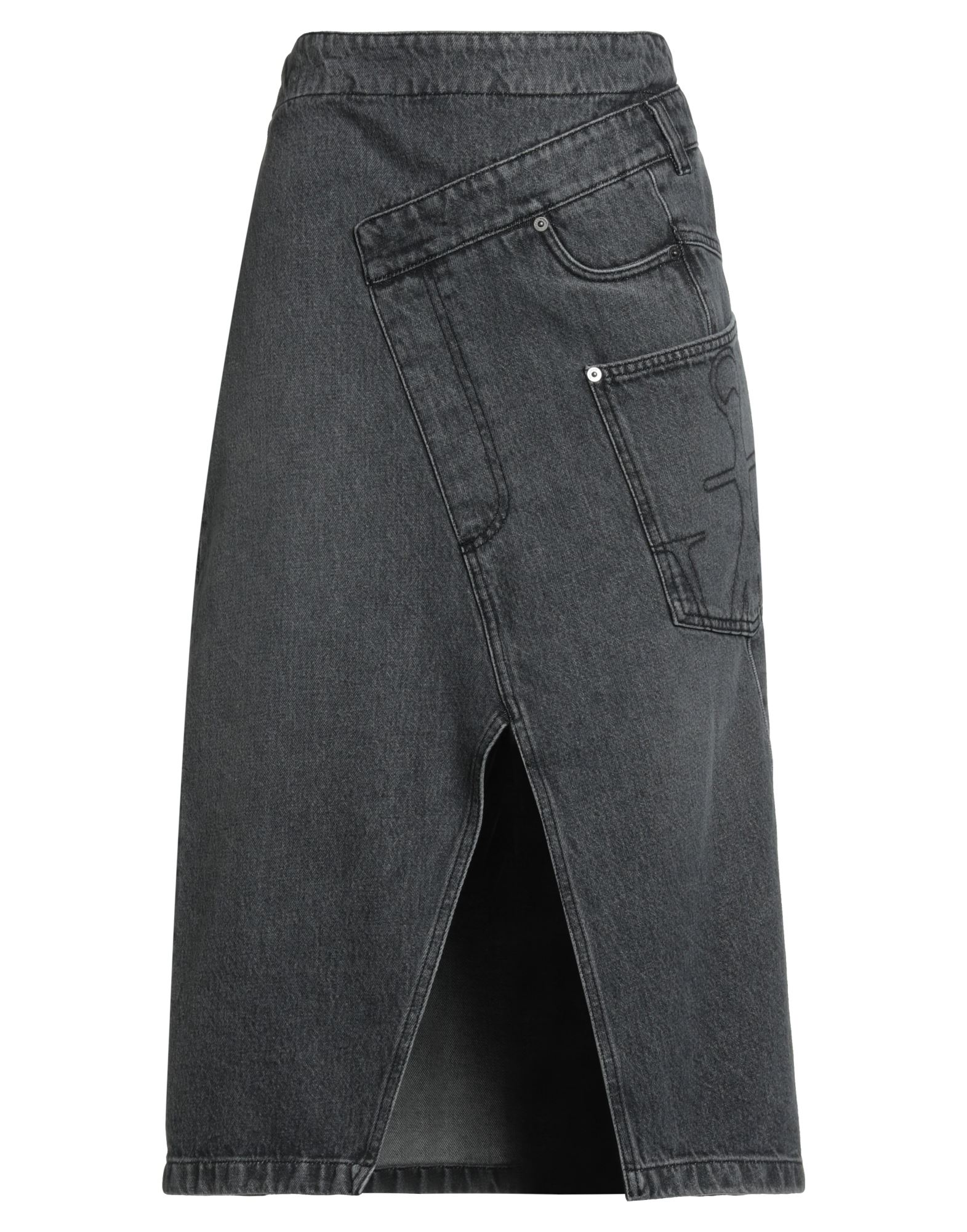 JW ANDERSON Jeansrock Damen Schwarz JW ANDERSON Jeansrock Damen Schwarz von JW ANDERSON