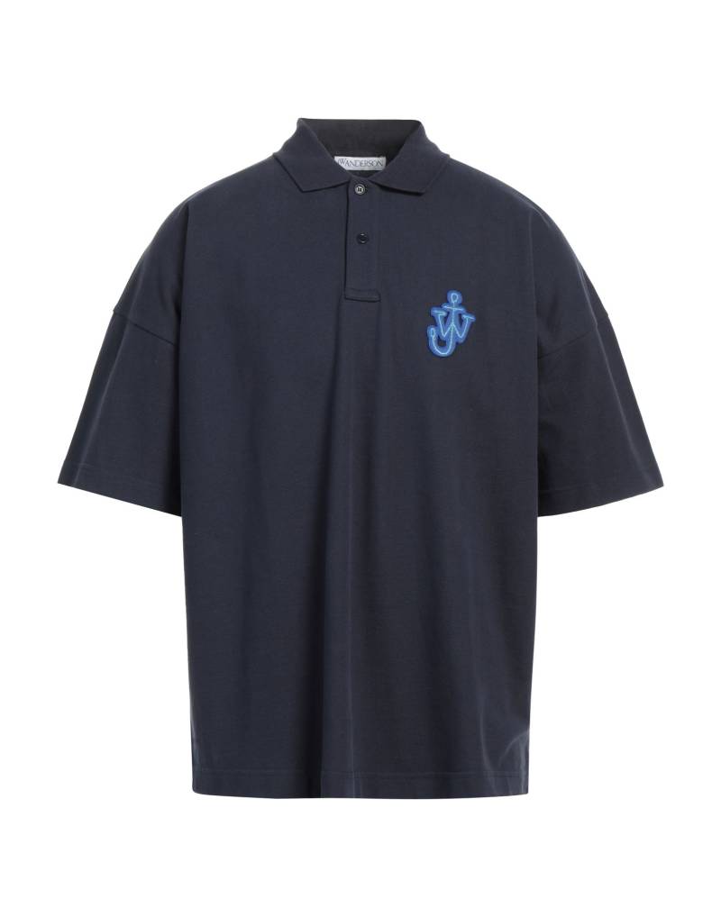 JW ANDERSON Poloshirt Herren Marineblau JW ANDERSON Poloshirt Herren Marineblau von JW ANDERSON