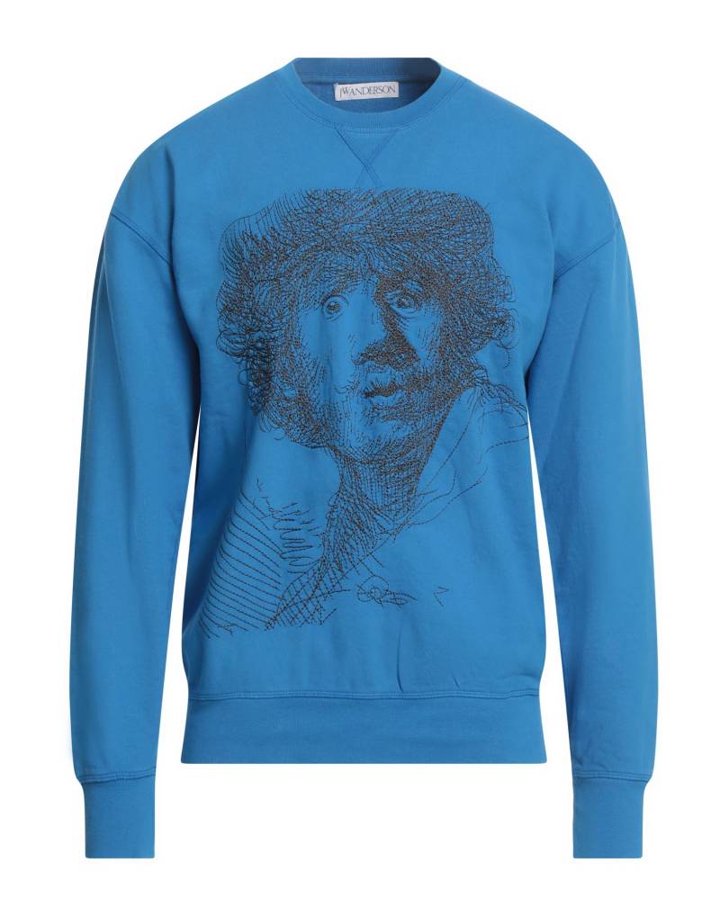 JW ANDERSON Sweatshirt Herren Azurblau von JW ANDERSON