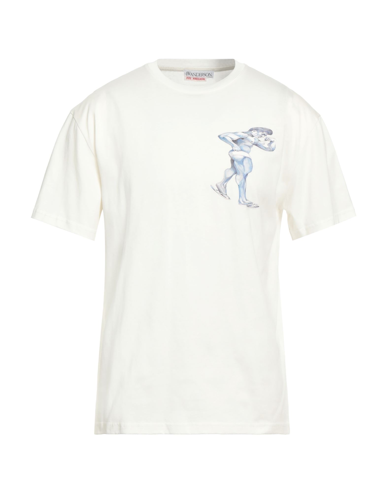 JW ANDERSON T-shirts Herren Off white von JW ANDERSON