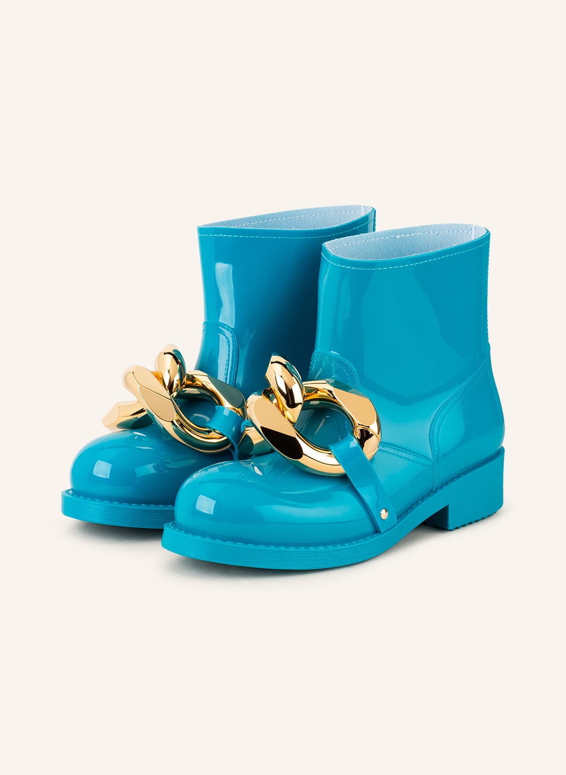 Jw Anderson Gummi-Boots Chain blau von JW ANDERSON