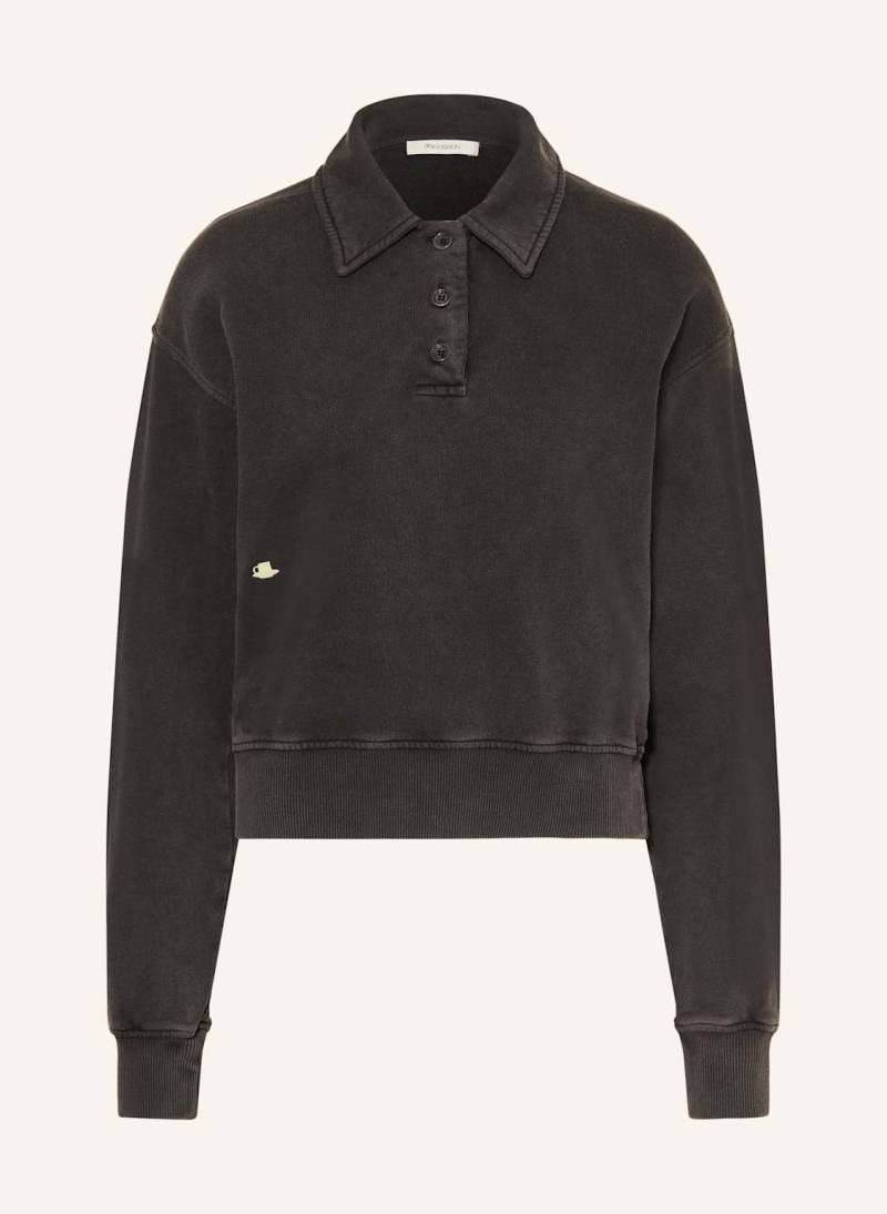 Jw Anderson Sweat-Poloshirt schwarz von JW ANDERSON