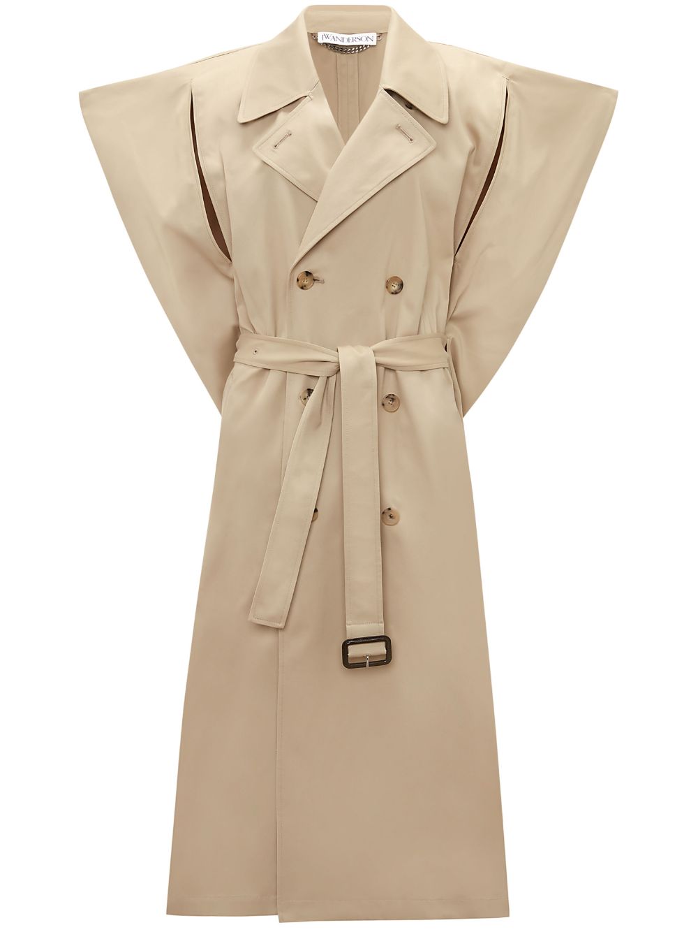 JW Anderson Ärmelloser Trenchcoat - Nude von JW Anderson