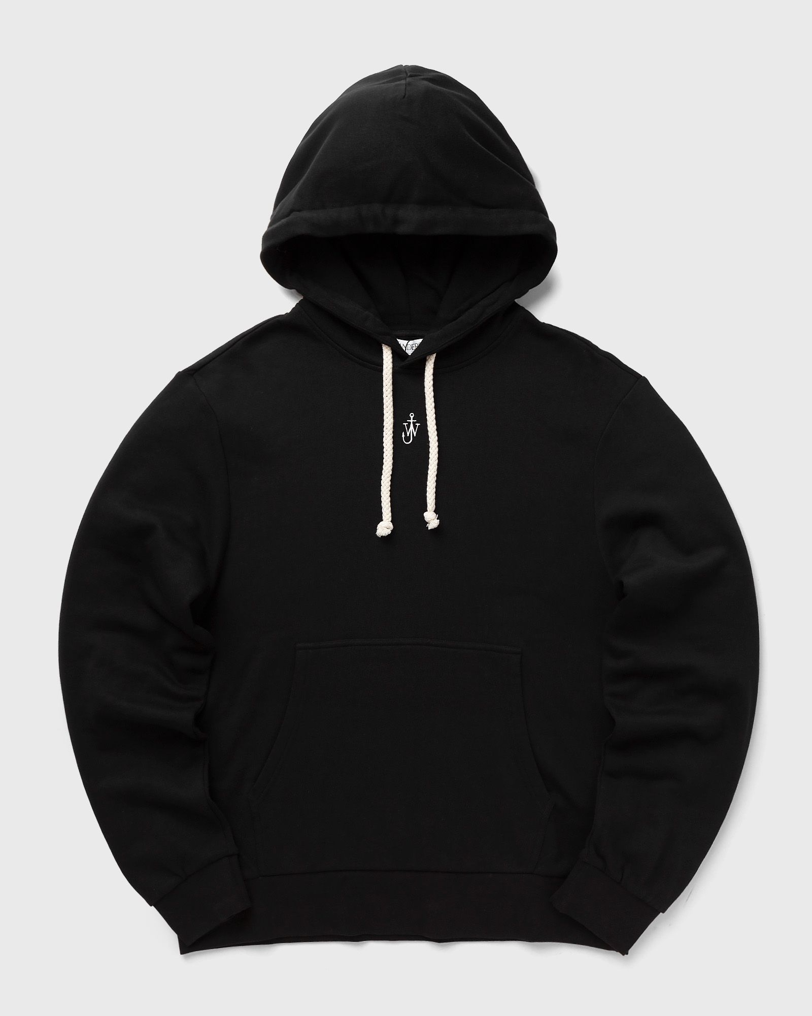 JW Anderson ANCHOR EMBROIDERY HOODIE men Hoodies black in Größe:S von JW Anderson