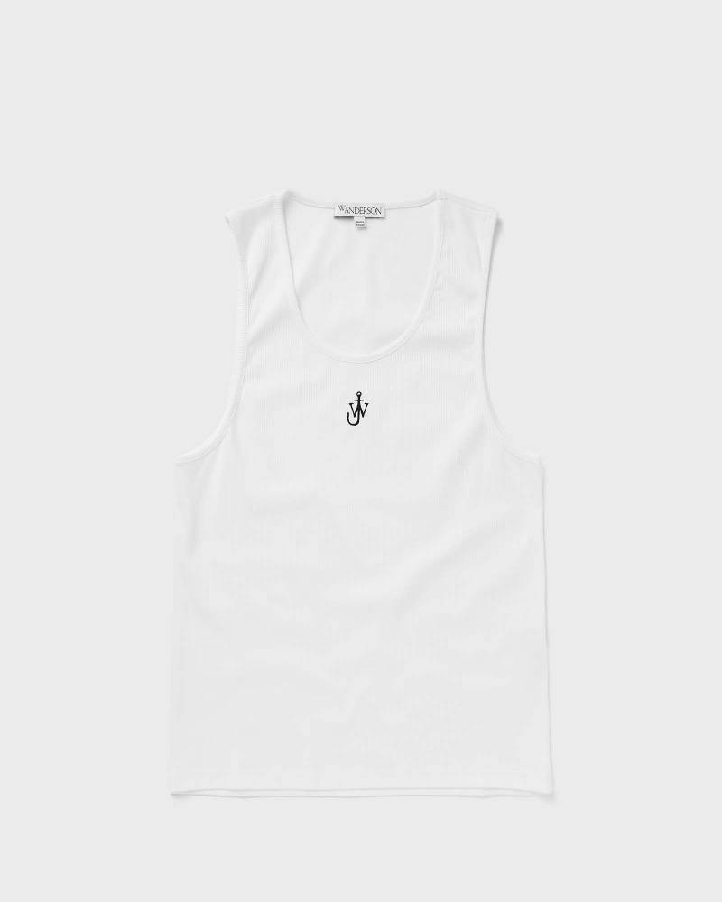 JW Anderson ANCHOR EMBROIDERY VEST men Tank Tops white in Größe:M von JW Anderson
