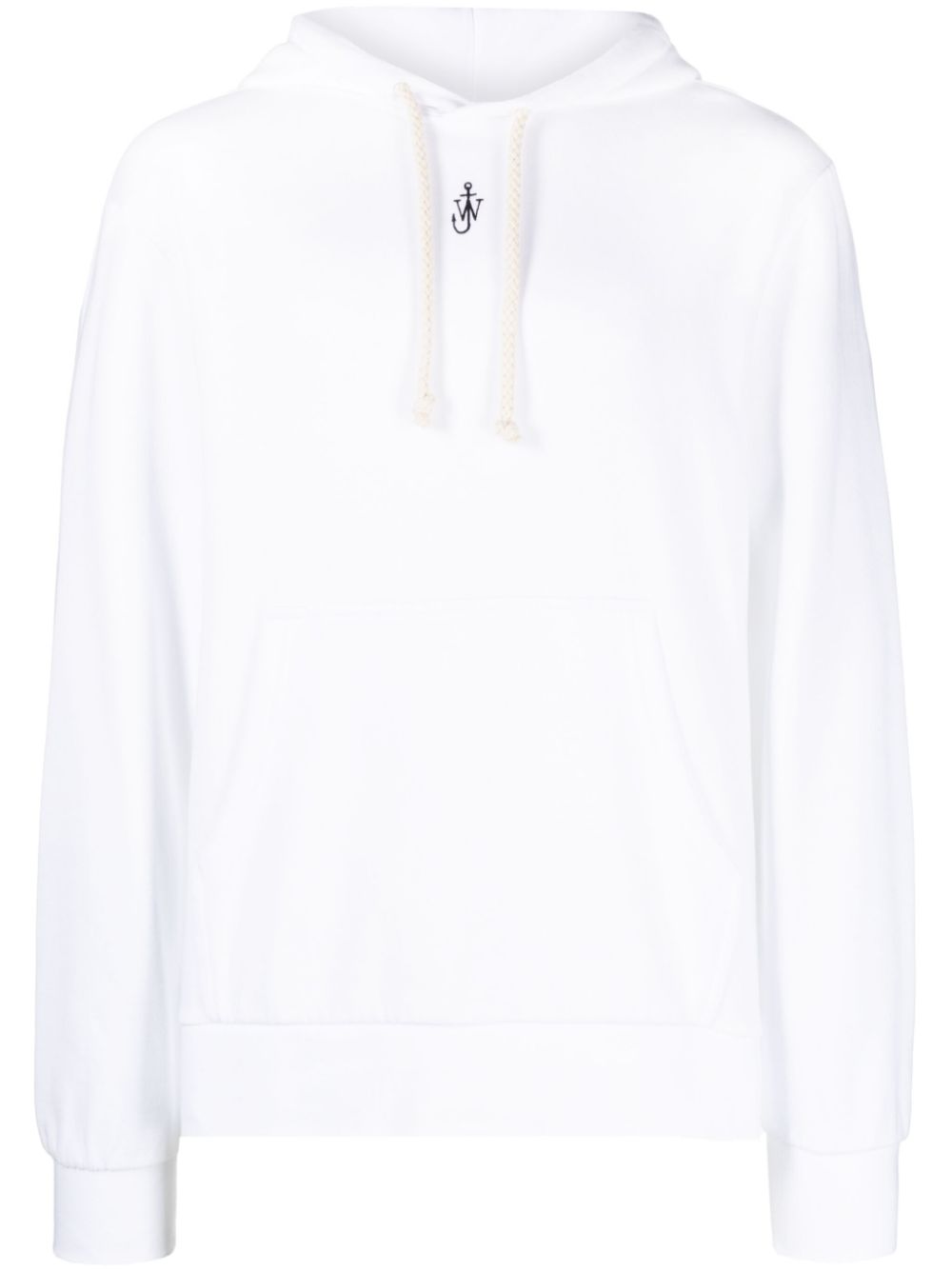 JW Anderson Hoodie mit Ankerstickerei - Weiß von JW Anderson