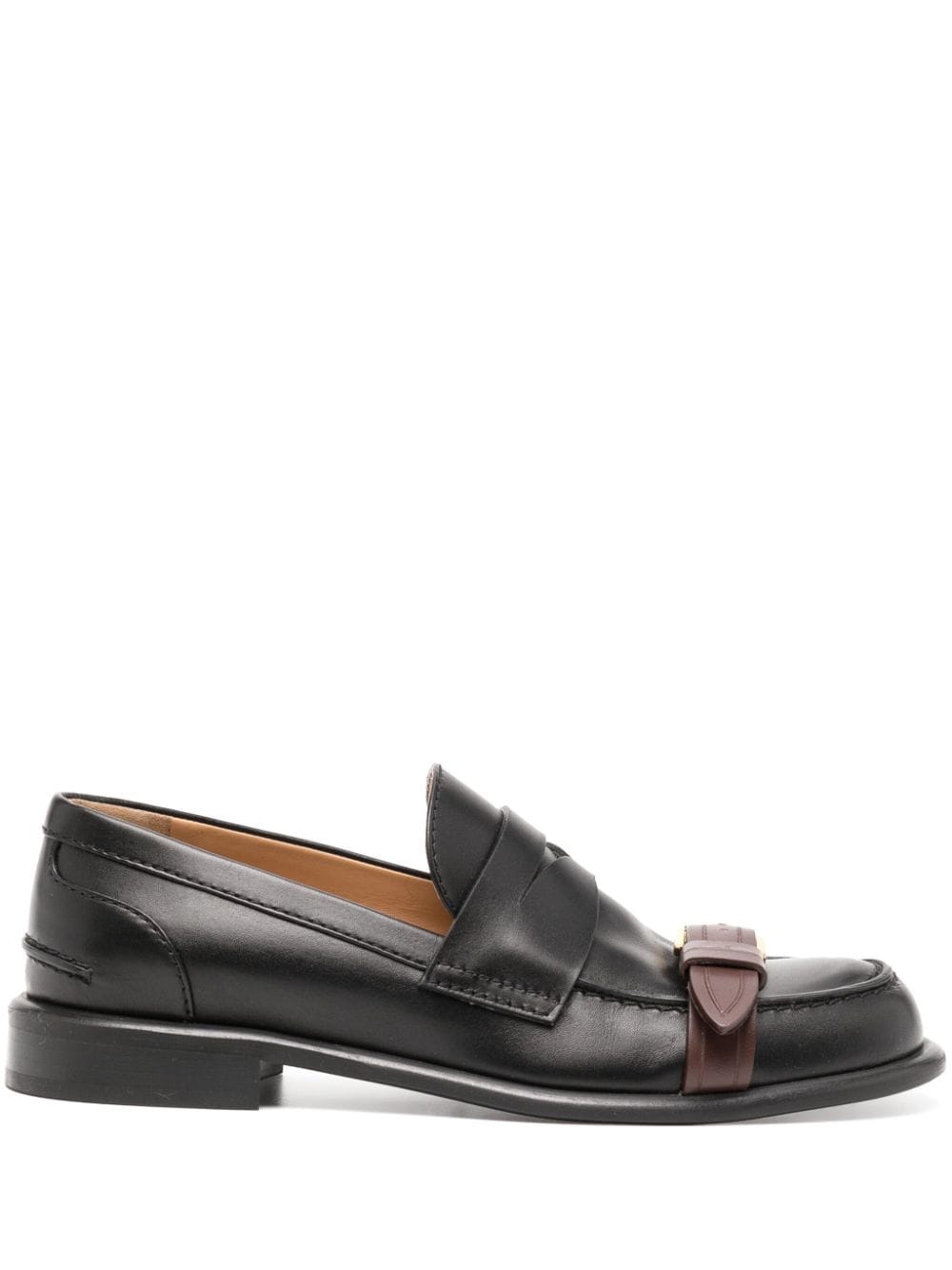 JW Anderson Animated Loafer mit Schnallendetail - Schwarz von JW Anderson