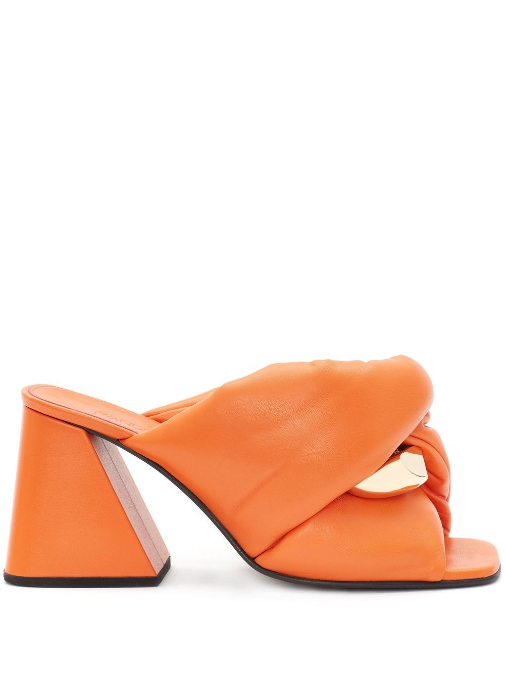 JW Anderson Chain Twist Mules - Orange von JW Anderson