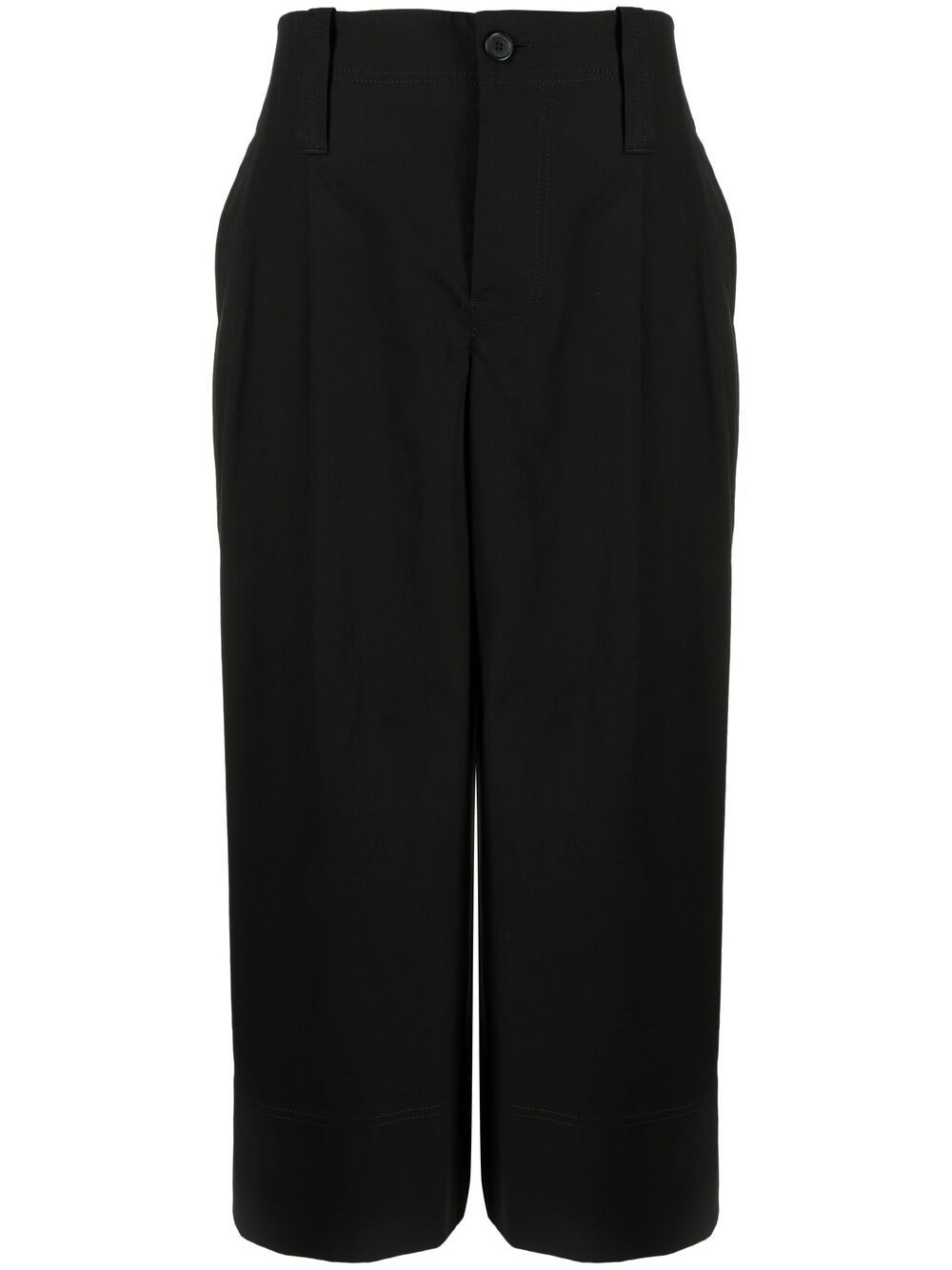 JW Anderson Cropped-Hose mit weitem Bein - Schwarz von JW Anderson