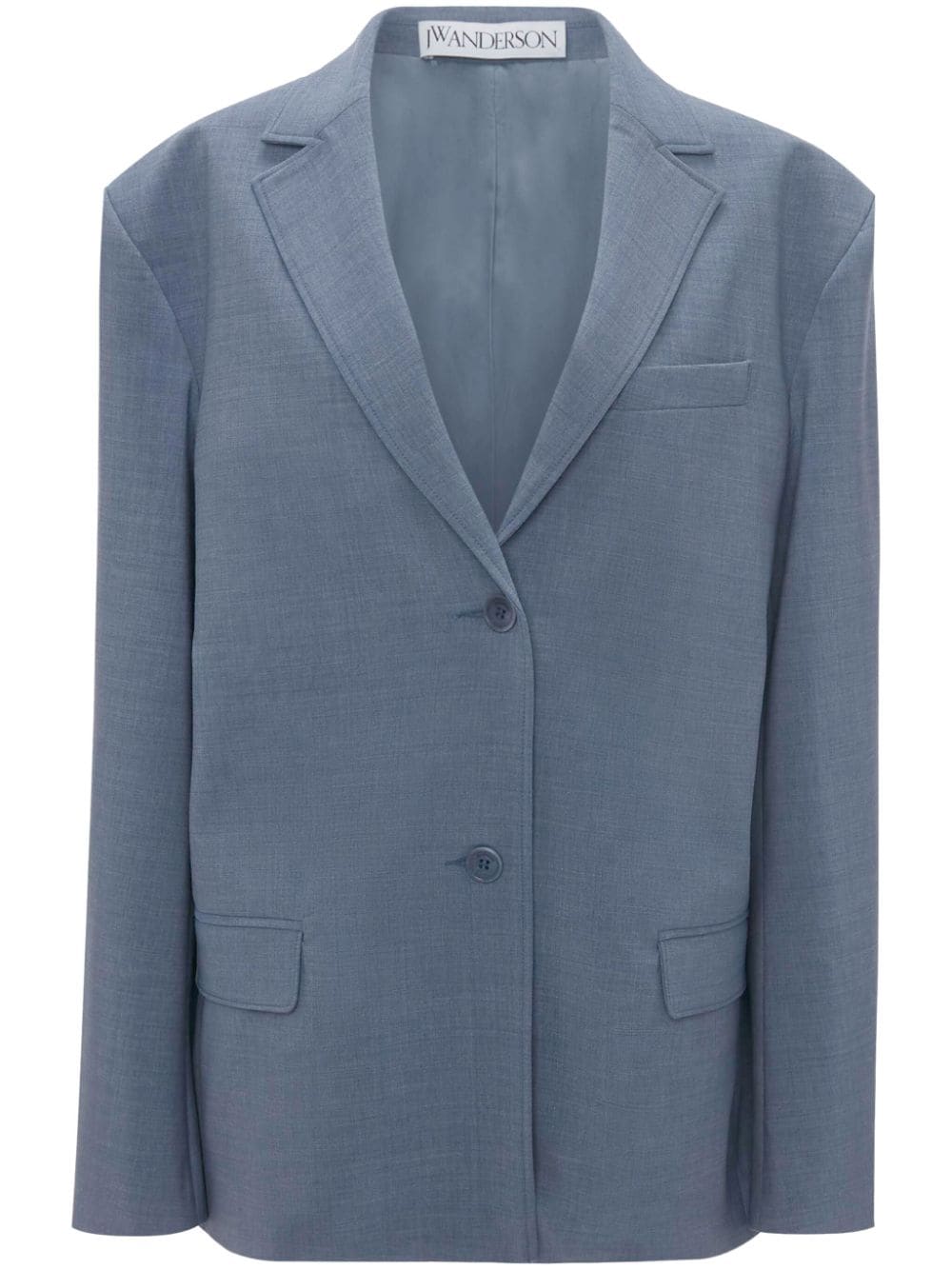 JW Anderson Einreihiger Blazer - Blau von JW Anderson