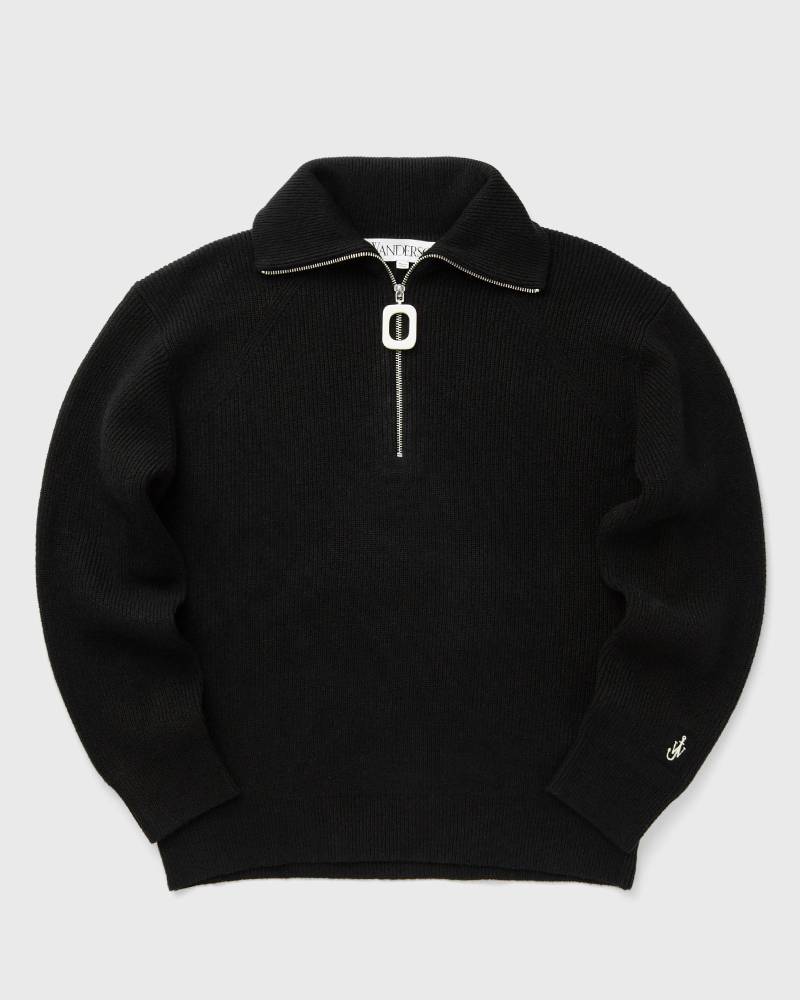 JW Anderson HALF ZIP JUMPER men Pullovers black in Größe:M von JW Anderson