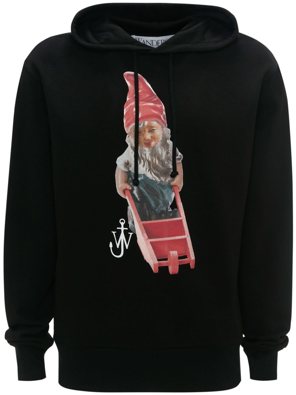 JW Anderson Hoodie mit Zwerg-Print - Schwarz von JW Anderson