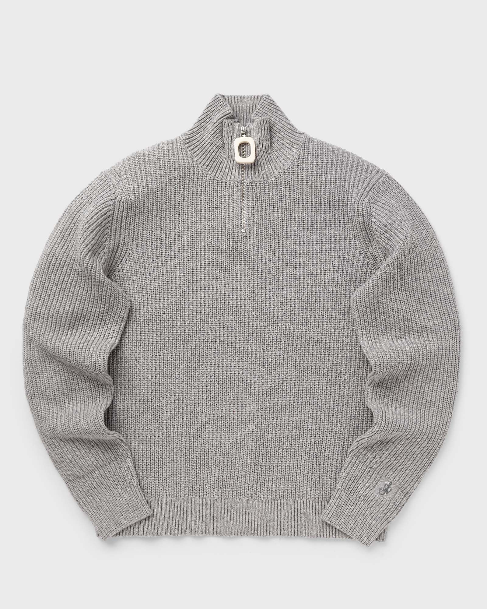 JW Anderson JWA PULLER HALF ZIP JUMPER men Pullovers grey in Größe:L JW Anderson JWA PULLER HALF ZIP JUMPER men Pullovers grey in Größe:L von JW Anderson