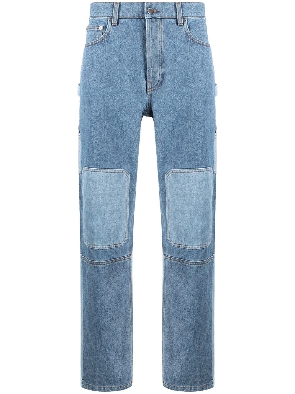 JW Anderson Jeans im Patchwork-Look - Blau von JW Anderson