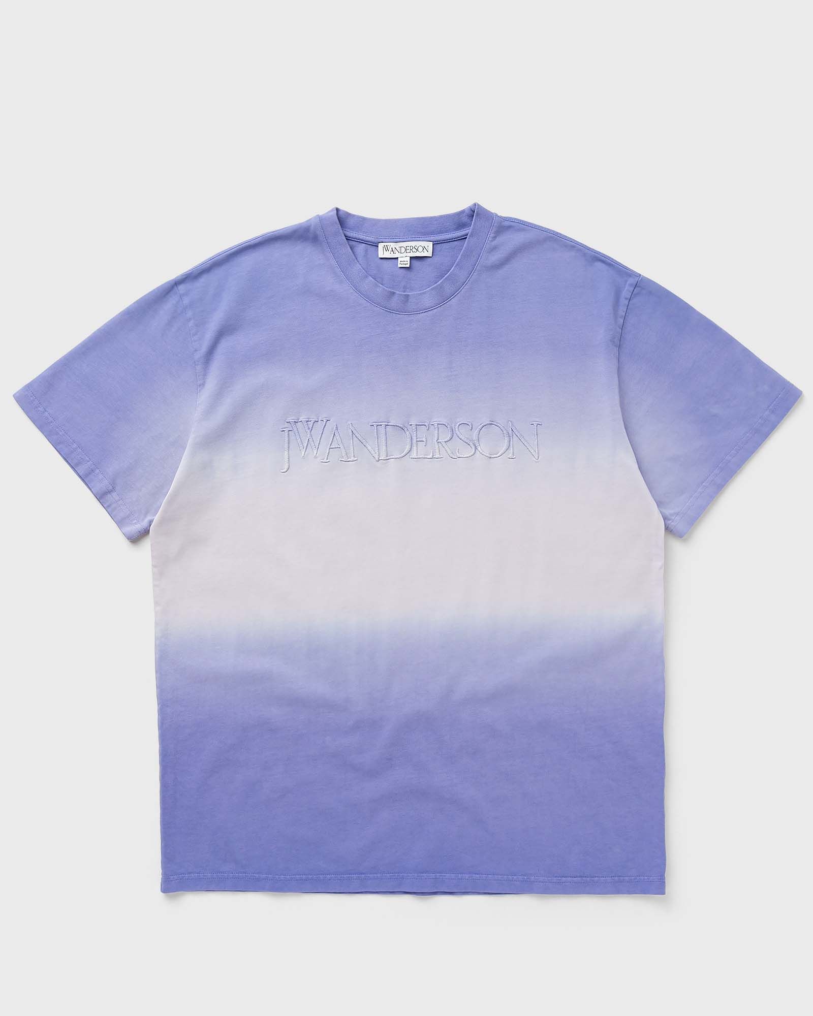 JW Anderson LOGO EMBROIDERY GRADIENT T-SHIRT men Shortsleeves blue in Größe:L JW Anderson LOGO EMBROIDERY GRADIENT T-SHIRT men Shortsleeves blue in Größe:L von JW Anderson
