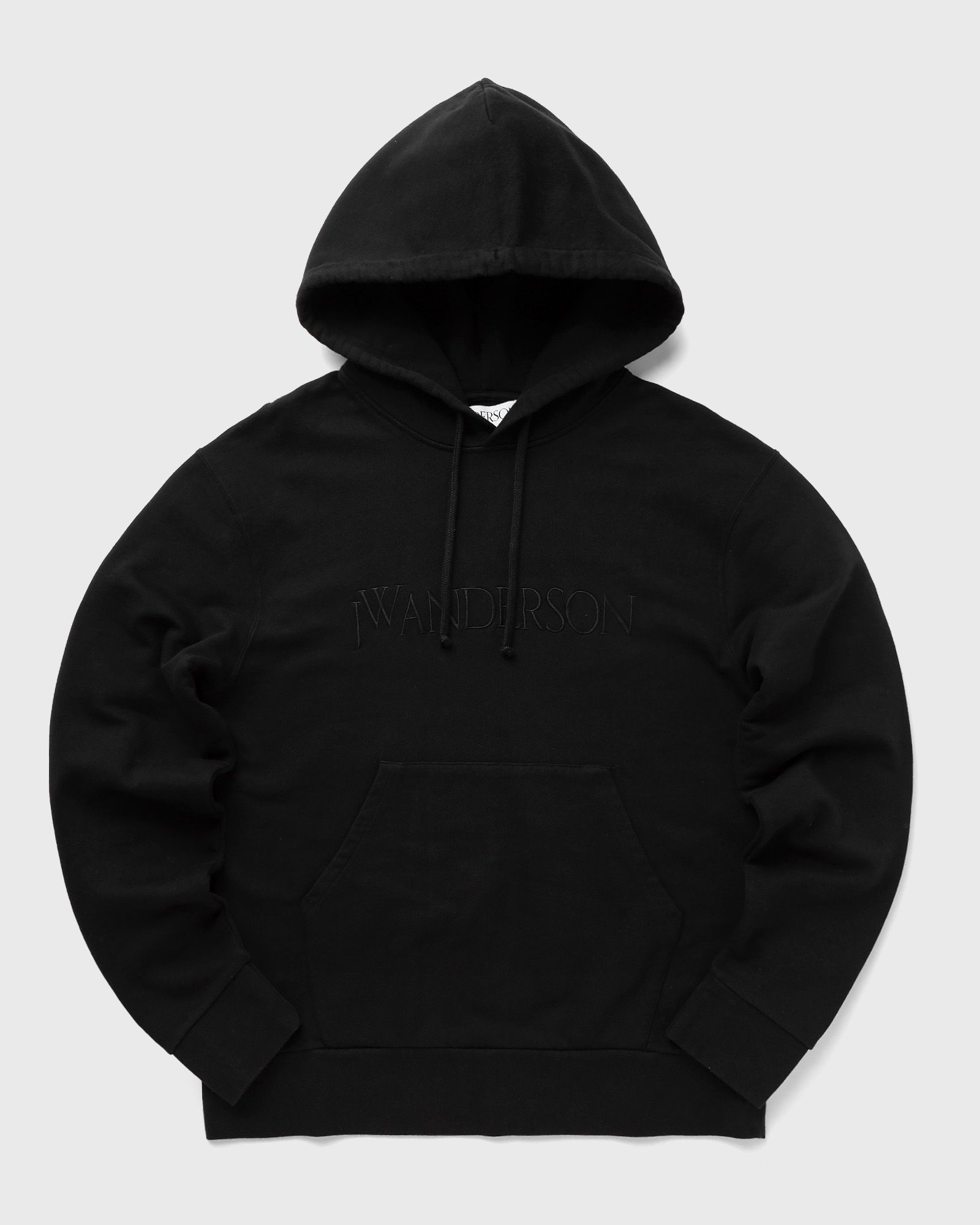 JW Anderson LOGO EMBROIDERY HOODIE men Hoodies black in Größe:S von JW Anderson