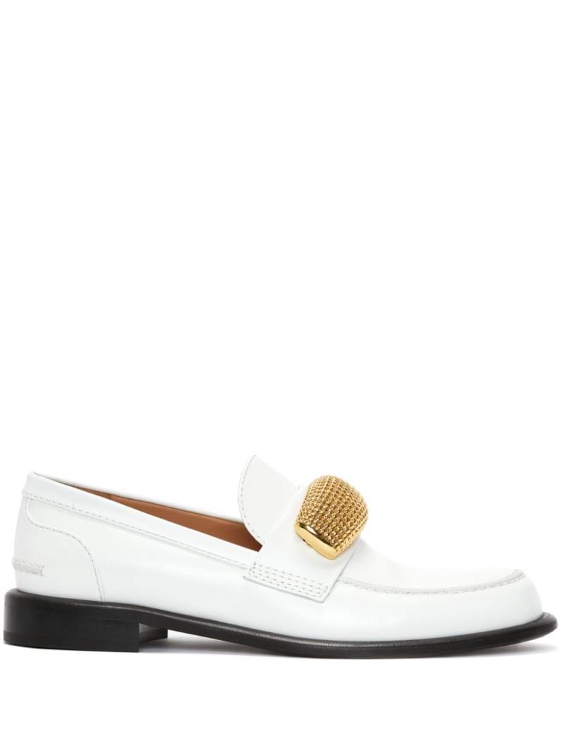 JW Anderson Loafer mit Verzierung - Weiß von JW Anderson