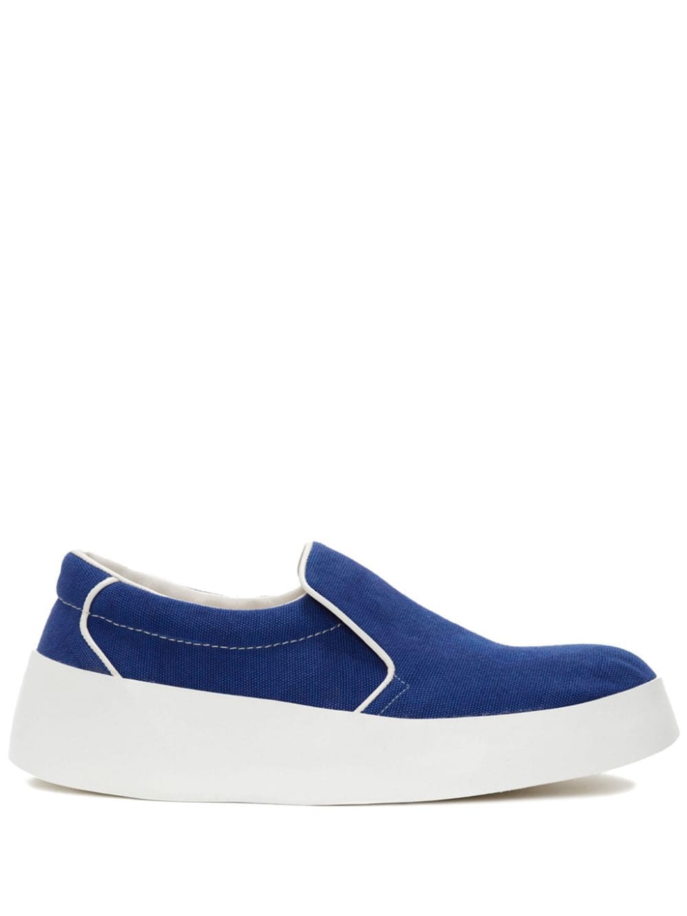 JW Anderson Loafer mit runder Kappe - Blau von JW Anderson