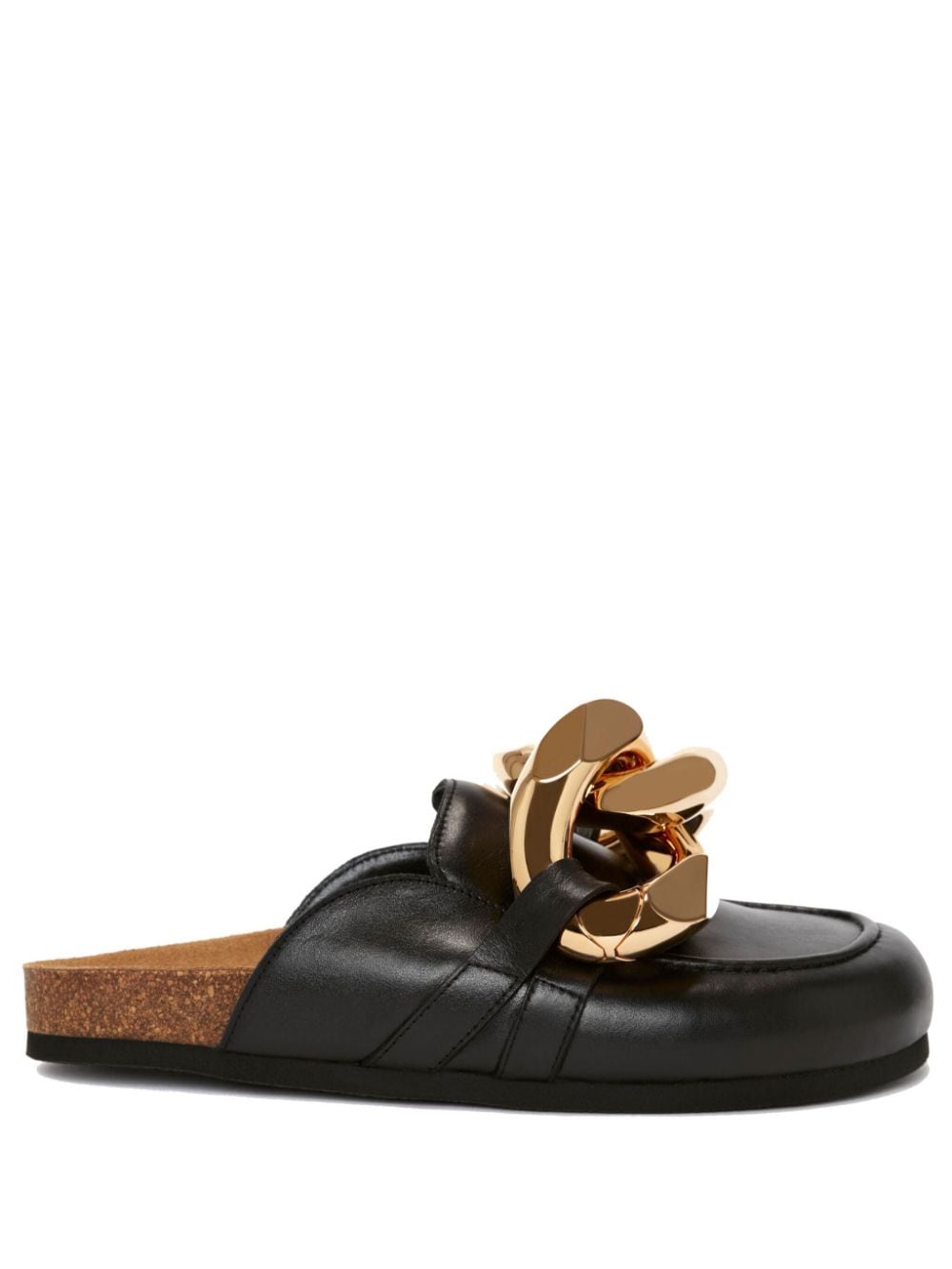 JW Anderson Mules aus Leder - Schwarz von JW Anderson