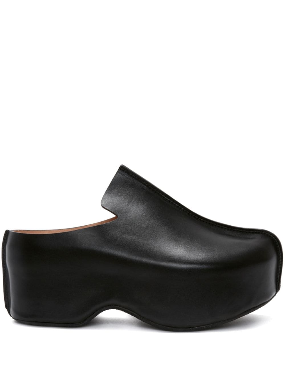 JW Anderson Mules mit Plateausohle - Schwarz von JW Anderson