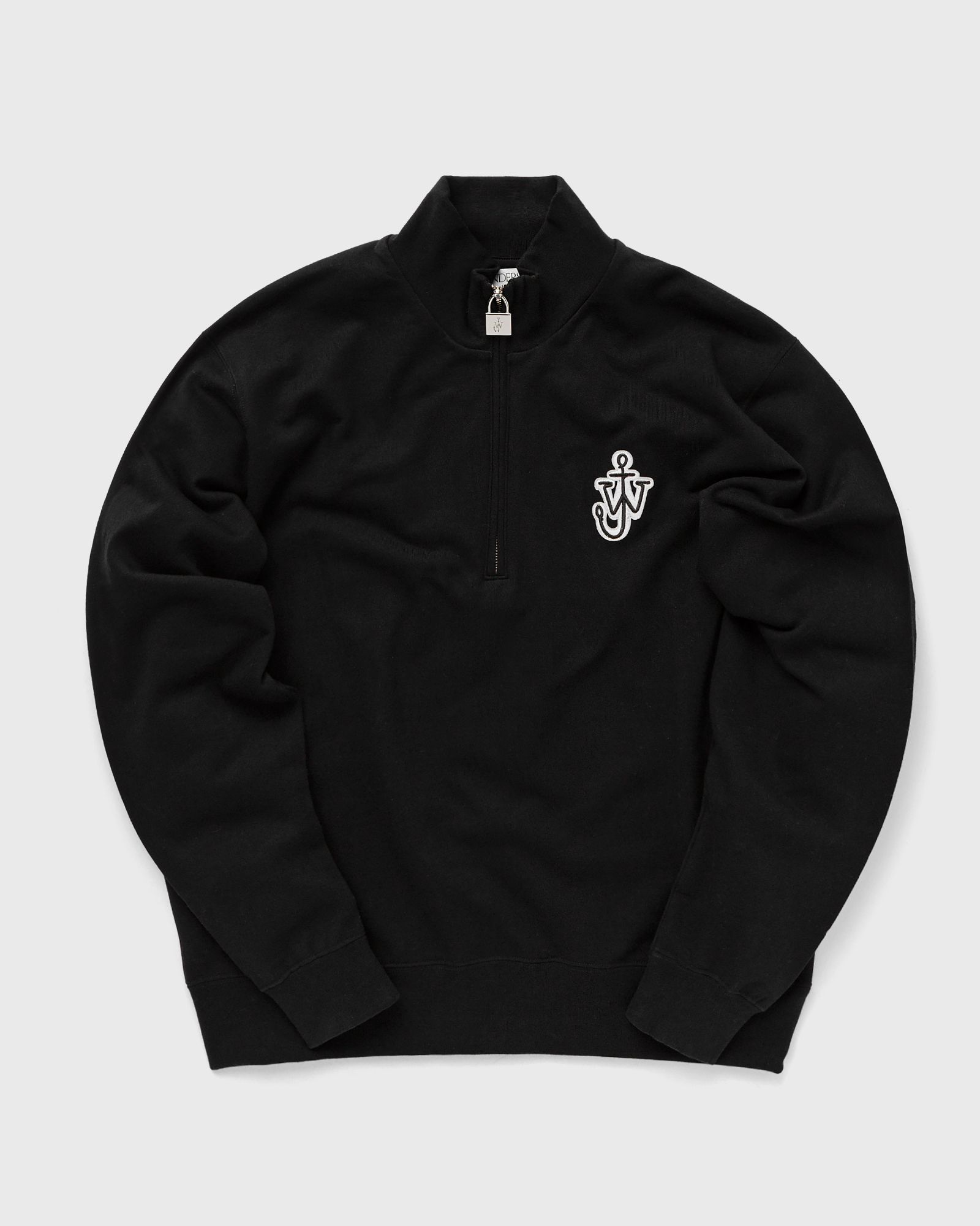 JW Anderson PADLOCK HALF ZIP SWEATSHIRT men Half-Zips black in Größe:S von JW Anderson