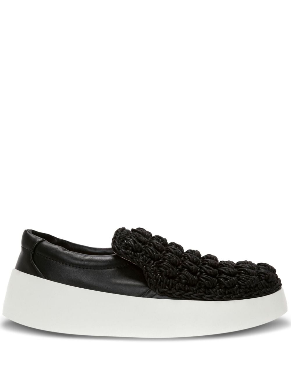 JW Anderson Popcorn Loafer - Schwarz von JW Anderson