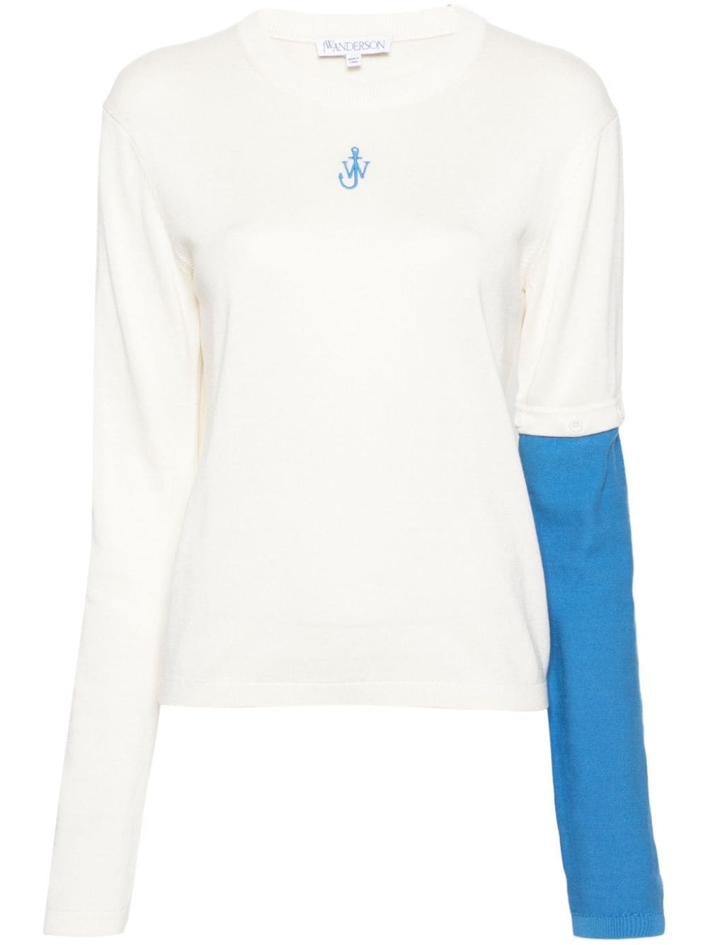 JW Anderson Pullover mit Logo-Stickerei - Weiß von JW Anderson